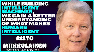 Risto Miikkulainen: AI Research, Neural Networks, Evolutionary Computation|Hrvoje Kukina Podcast #25