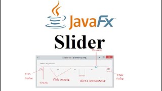JavaFX Tutorial 14   Slider   Event ChangeListener JavaFX