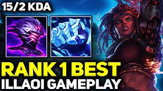 Rank 1 Best Illaoi: Unstoppable Top Lane Dominance! - Season 14 League of Legends