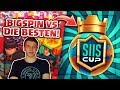 BIGSPIN VS DIE BESTEN SPIELER DER WELT! SUS CUP 2! Clash Royale deutsch/German
