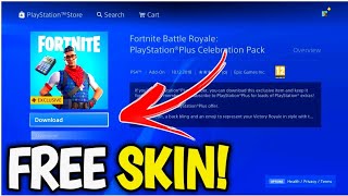 how to get new playstation plus celebration pack for free new fortnite free skin - fortnite free playstation 4