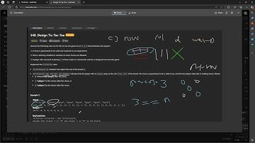 #LeetCode 348 | Design Tic-Tac-Toe #Java