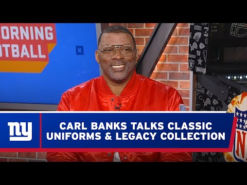 Carl Banks Talks Classic Uniforms & Legacy Collection | New York Giants