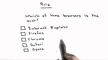 Best Browser - CS253 Unit 1 - Udacity