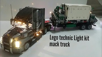 Lego Technic 42078 Mack Truck With light Kit