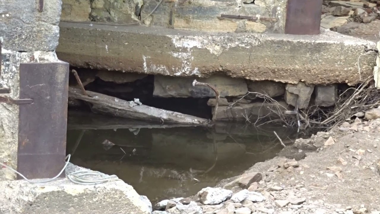 Eupen Unterstadt ein Dreiviertel Jahr nach der Flut am 24.04.2022