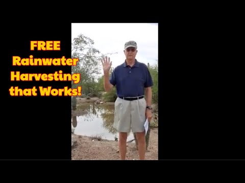 Free Rainwater Harvesting Method & Results