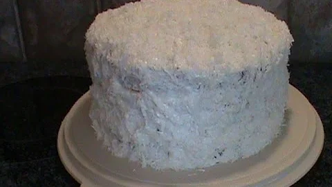 Old-Fashion 1950's Coconut Layer Cake