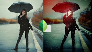 Double Exposure Rain Effects | Snapseed Tutorial | Snapseed Photo Editing.. screenshot 4