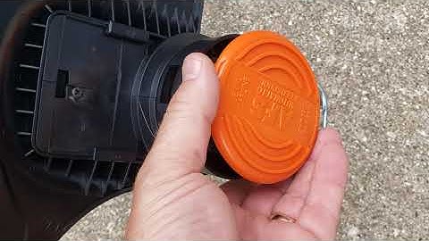 Black and decker battery weed eater string replacement