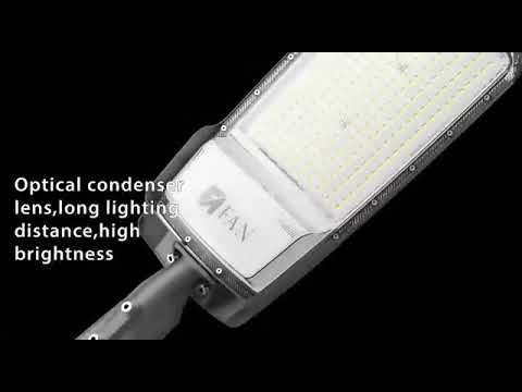 Светильник led 100 W. С фотореле. Уличный ДКУ светильник, фонарь светодиодный уличный, видео 1