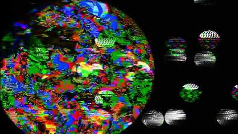 Luna Glitches 2 _ Chromantics _ Analog Video Glitch Art