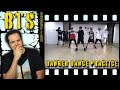 BTS Reaction - Danger Dance Practice - UNREAL!!!