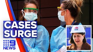 Coronavirus: NSW dealing with its largest school outbreak | 9 News Australia