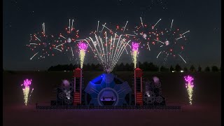 FWsim | Immortal ~ Mad dog | Virtual fireworks show |