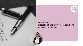 Este miércoles 25 de Mayo te espero a las 18:00 hs en vivo!