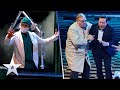 Magician saws person in half  bgt the ultimate magician
