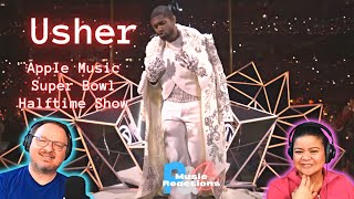 Usher | Apple Music Super Bowl Halftime Show Performance | Couples Reaction.