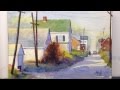 Watercolor painting tips, Using Darks to Make Lights Part 2 by Judy Mudd