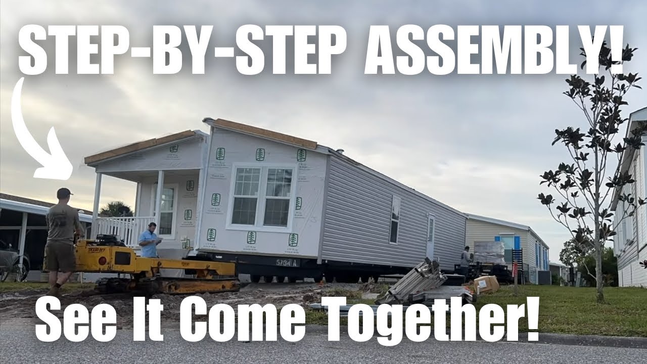 Manufactured Home Installation (2024) | Barefoot Bay, FL | Florida Value Homes |