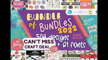 Best of Design & Font Bundles 2022 from So Fontsy!