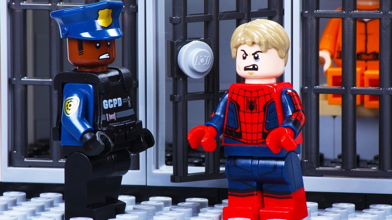 commentator koelkast Rationeel Lego Spiderman Prison Break Fail - YouTube