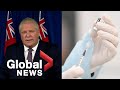 Coronavirus: Ford says Ontario will run out of Pfizer COVID-19 vaccines by end of next week | FULL