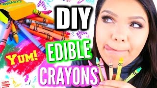 Diy Edible Crayons! Crayons You Can Eat! - Youtube