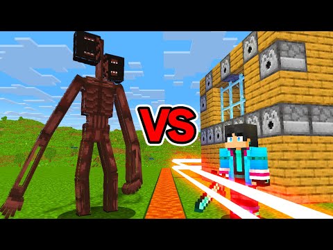 サイレンヘッドから村を守れ【 マイクラ / マインクラフト 】