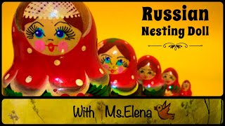 Nesting dolls. Russian Matryoshka