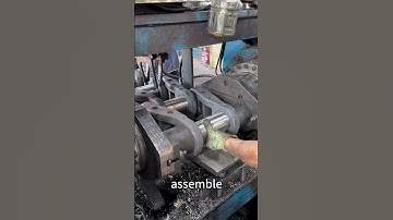 Assemble the excavator 600 series track chain#excavator #chainlink #fyp #factory