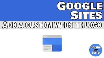 Google Sites Adding a Site Logo
