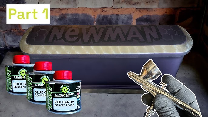Black Candy Paint that Really Works: LiME LiNE Transparent Paint Mixing  Guide 