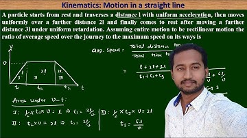 Kinematics: Motion in a straight line