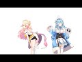 【MMD】ケツドラム / Ketsu Drum【桃鈴ねね /雪花ラミィ】