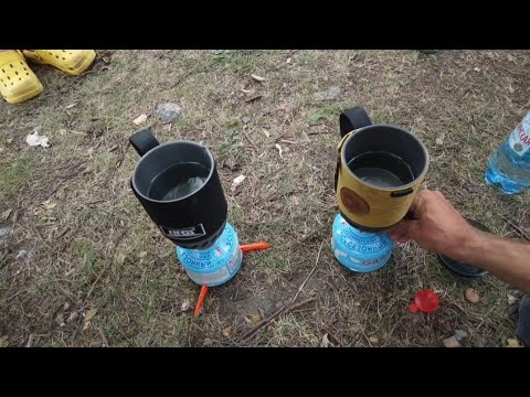Горелка - система ИСПП  BRS 61 / Primus Lite + / сравнительный тест / обзор