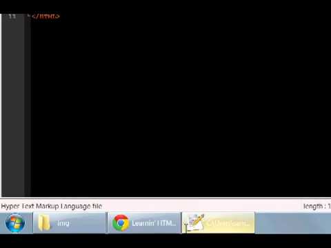 HTML 8 - IMG and ANCHOR tag