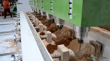 Multi-head wood cnc engraving machine/wood carving machine/cnc router