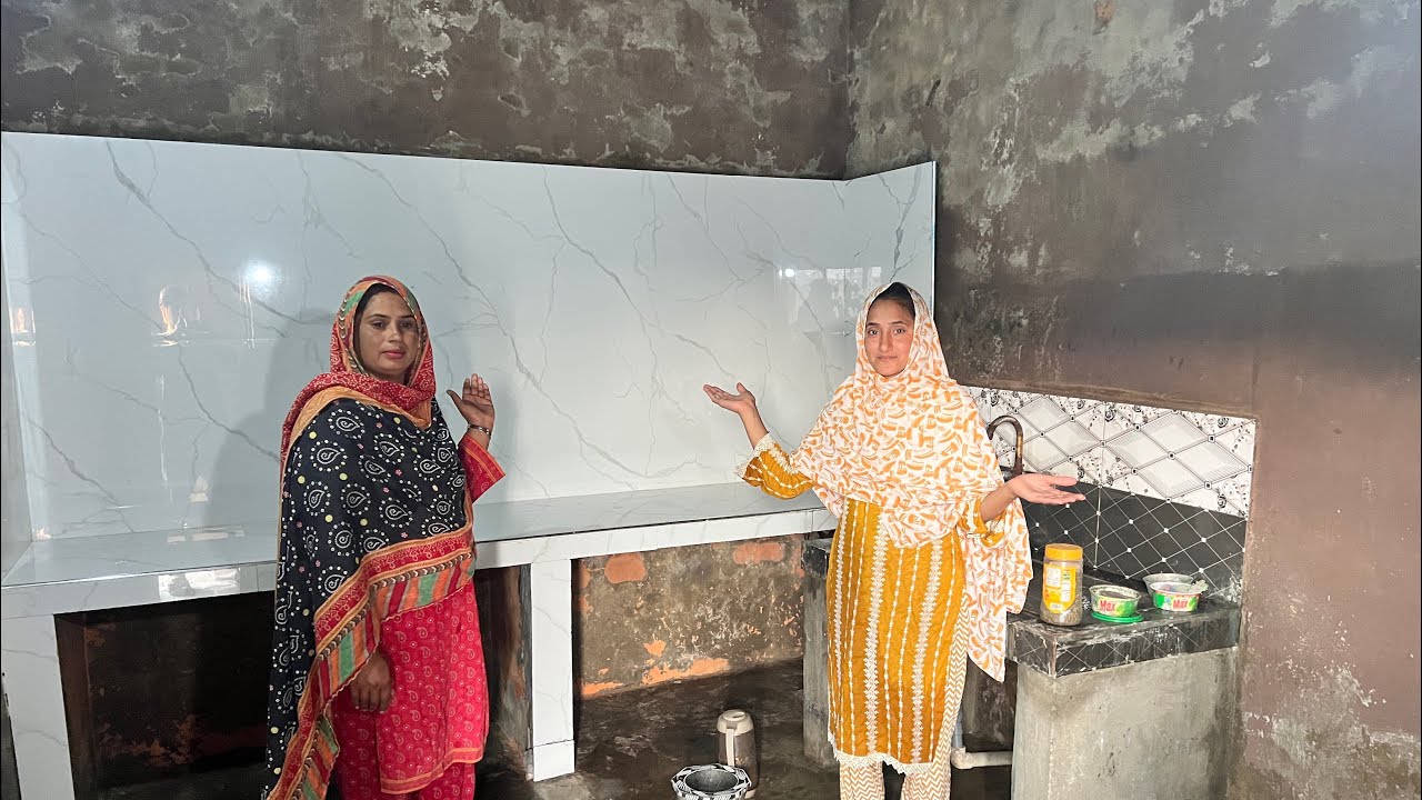 Finally ma na Sara kitchen saf kar liya ha kiya ib Mujay cooler karwana chiya ka ni 