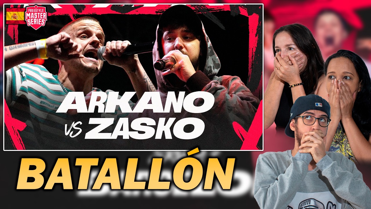 🧨 ¡BRUTAL! - COLOMBIANOS REACCIONAN a ARKANO vs ZASKO [FMS ESPAÑA 2026]