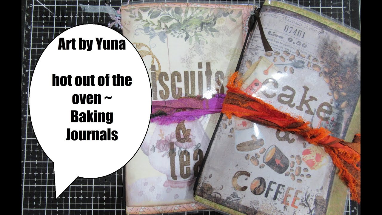 Baking Journals 'Cake & Coffee', 'Biscuits & Tea' YouTube