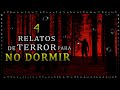 4 Historias de Terror para NO DORMIR (2) | Relatos de horror | Herr Terror en la Oscuridad