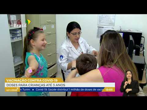 SP l São Paulo vacina crianças de até 3 anos contra a covid-19