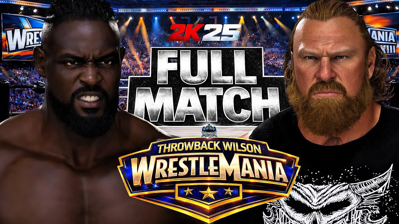 WWE Throwback Wilson: FULL MATCH - Oba Femi vs. Brock Lesnar | WrestleMania, March 1, 2026