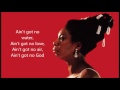 Aint got no  i got life   nina simone