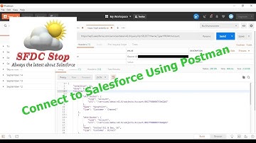 Connect to Salesforce using Postman