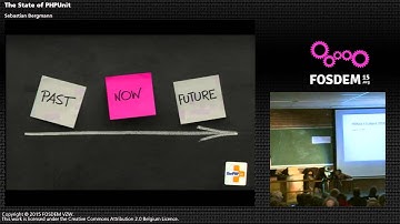 FOSDEM 2015 - Developer Room - Php And Friends - Thestateofphpunit