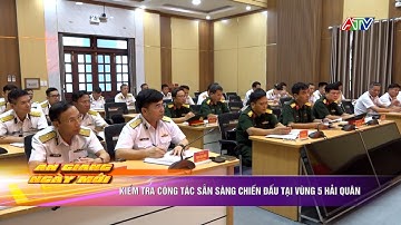Kiểm tra công tác sẵn sàng chiến đấu tại vùng 5 Hải quân | Truyền hình An Giang 2