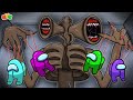 어몽어스  VS SIREN HEAD &amp; Squid Game Doll | Red Light Green Light Game Animation