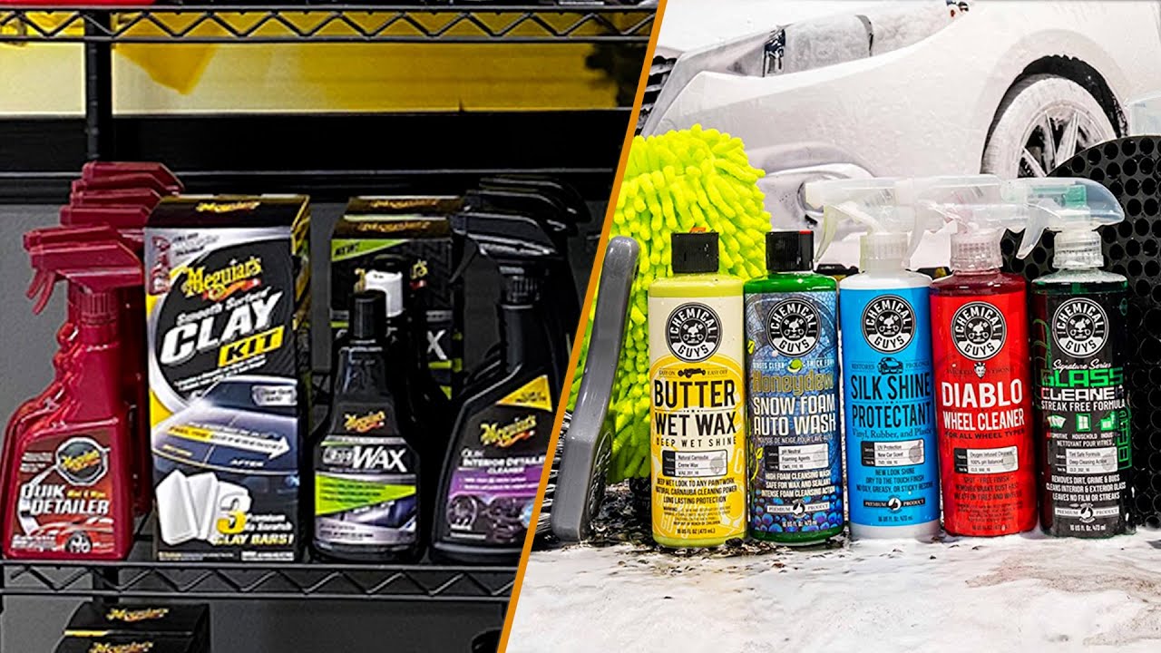 BEST VALUE CAR WASH KIT Meguiars VS Chemical Guys VS ArmorAll Car